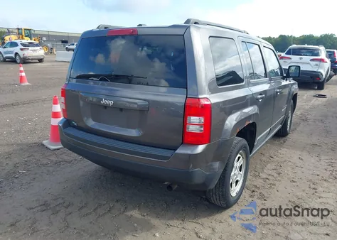 2016 Jeep Patriot Sport from USA, damaged, VIN 1C4NJPBA7GD743582